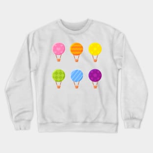 Hot air balloons Crewneck Sweatshirt